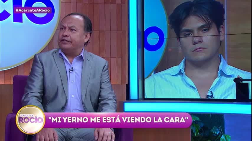Mi yerno me está viendo la cara