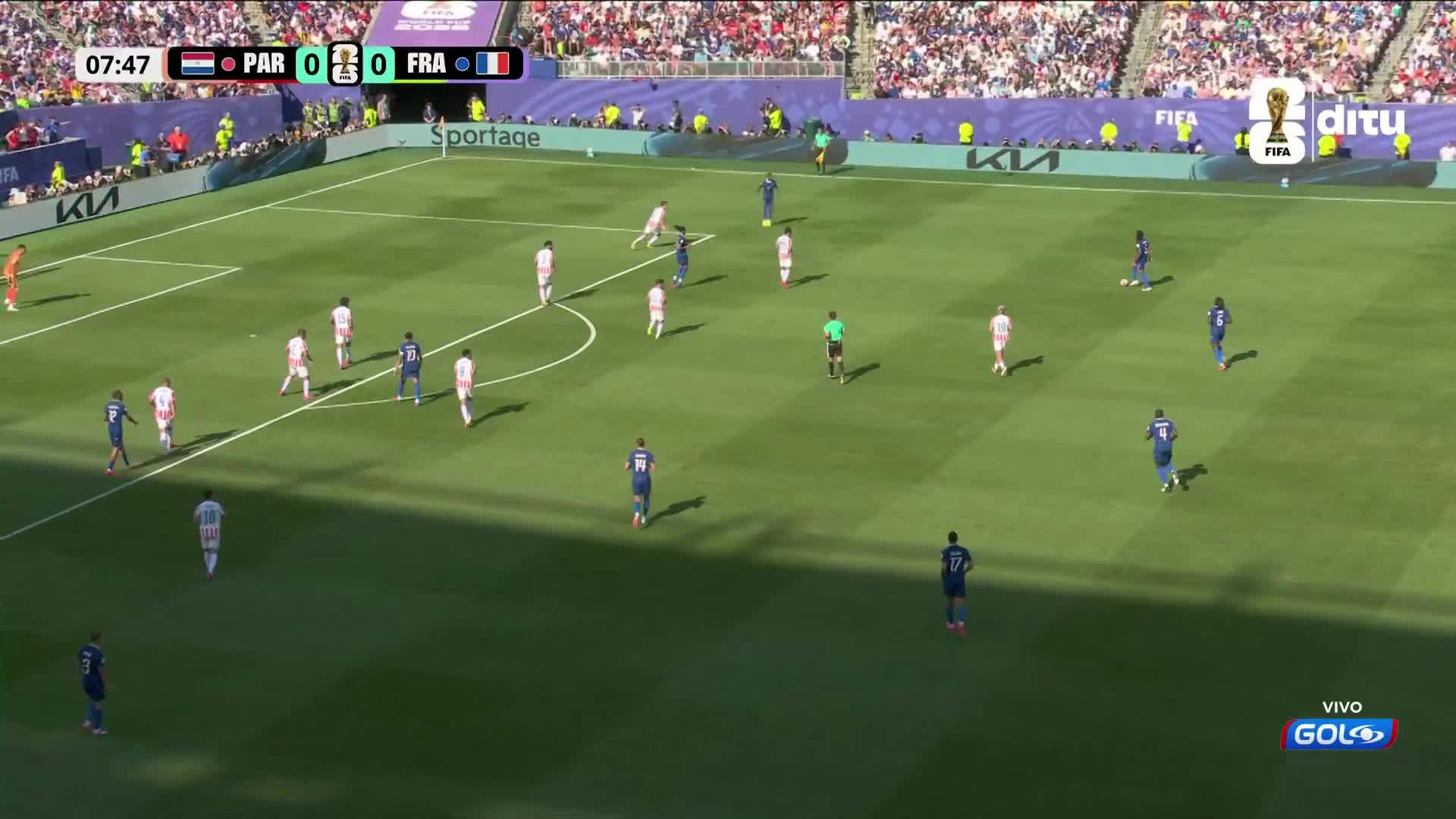 Paraguay vs. Francia 