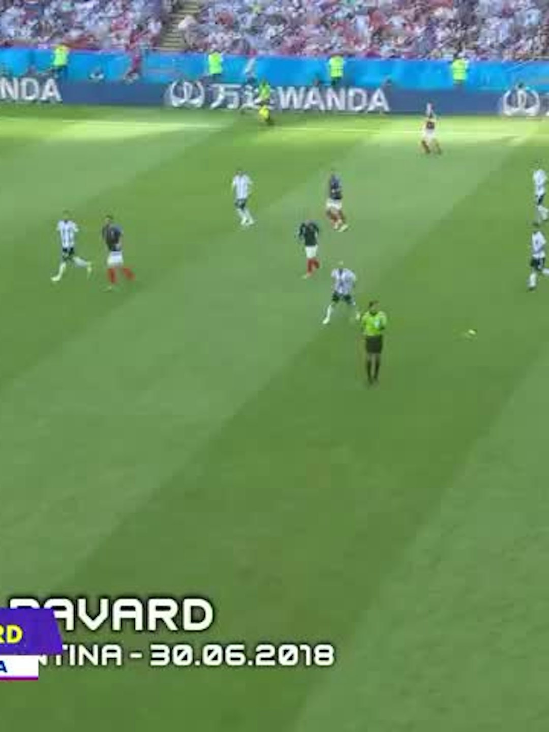 Benjamin Pavard - Francia vs. Argentina