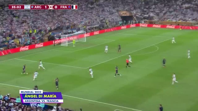 Ángel Di María - Argentina vs. Francia