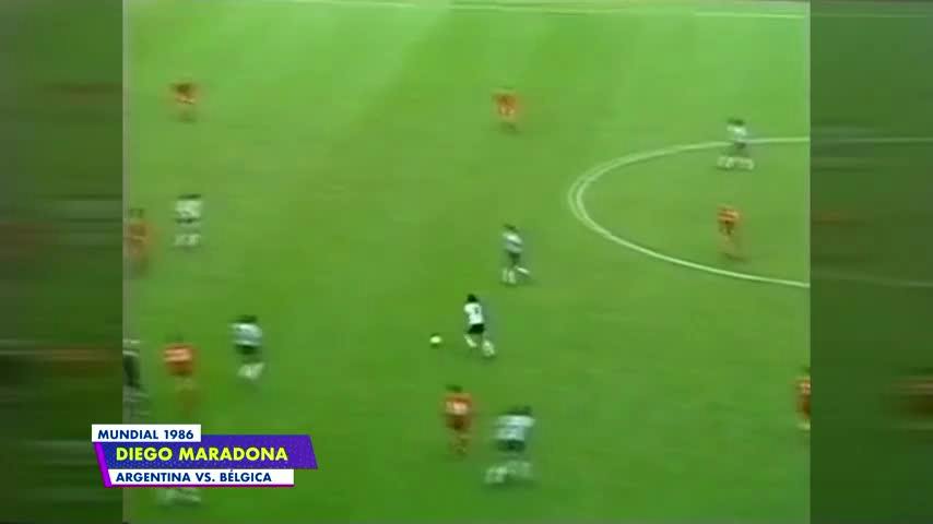 Diego Maradona - Argentina vs. Bélgica 