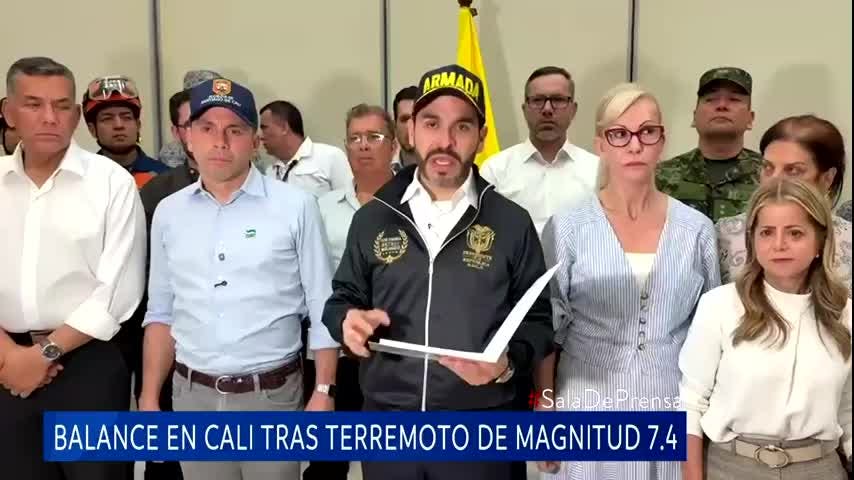 Terremoto 7.4 sacude Colombia