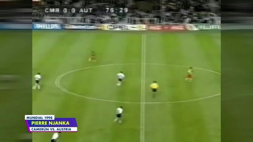 Pierre Njanka - Camerún vs. Austria 