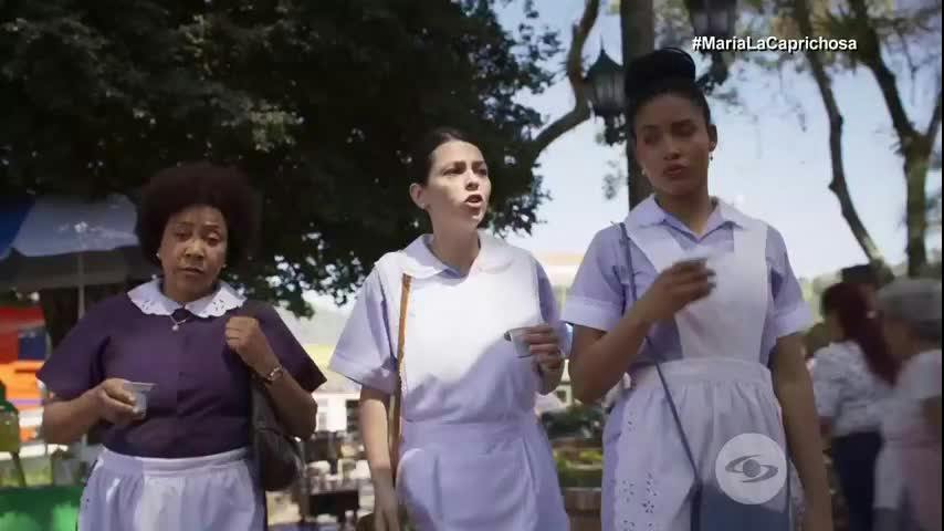 María reúne a su familia