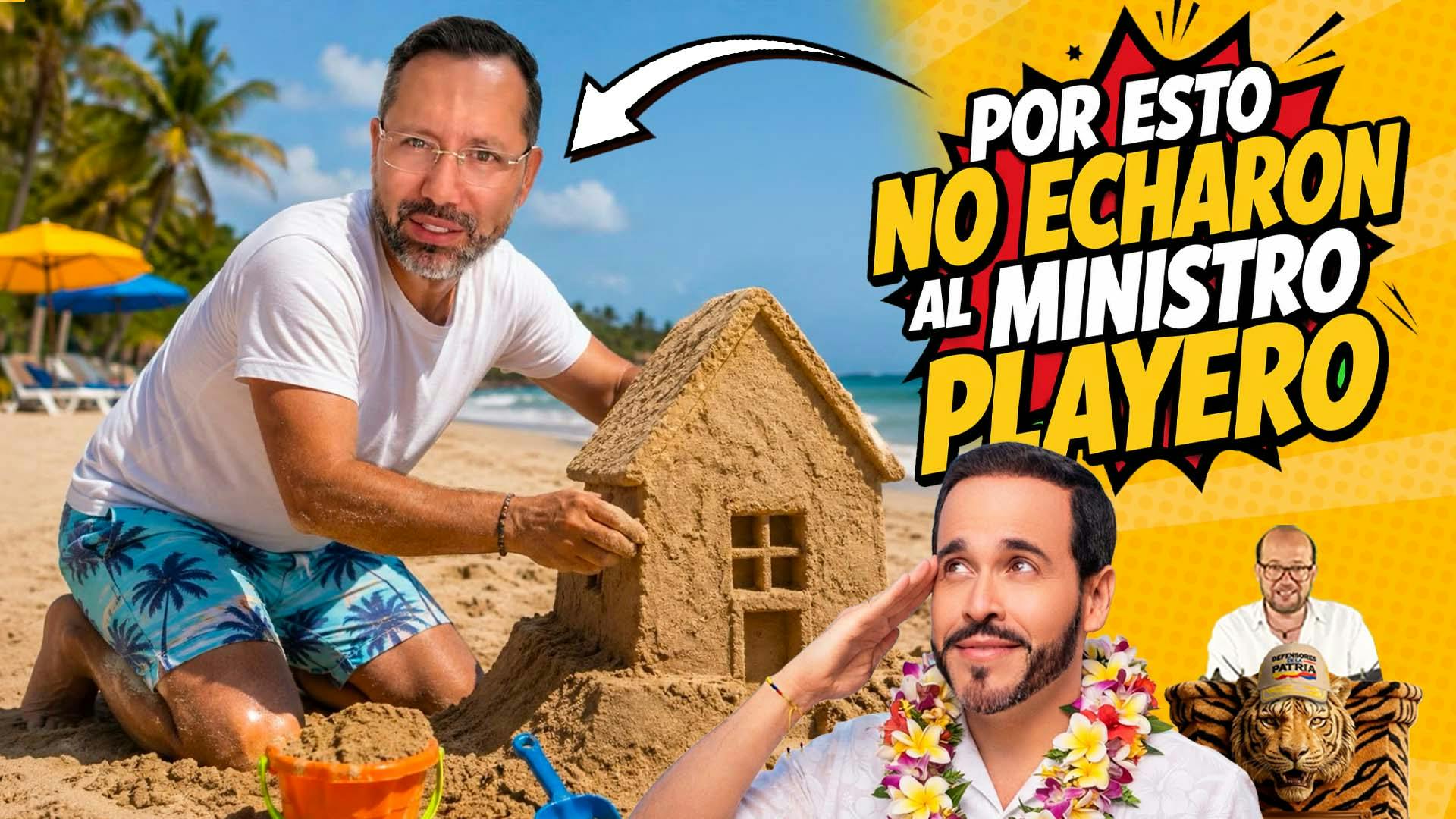 La razón secreta por la que Abelardo no echó al “ministro playero”