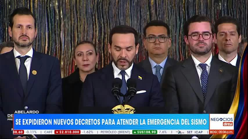 Los 11 decretos de la emergencia por el terremoto