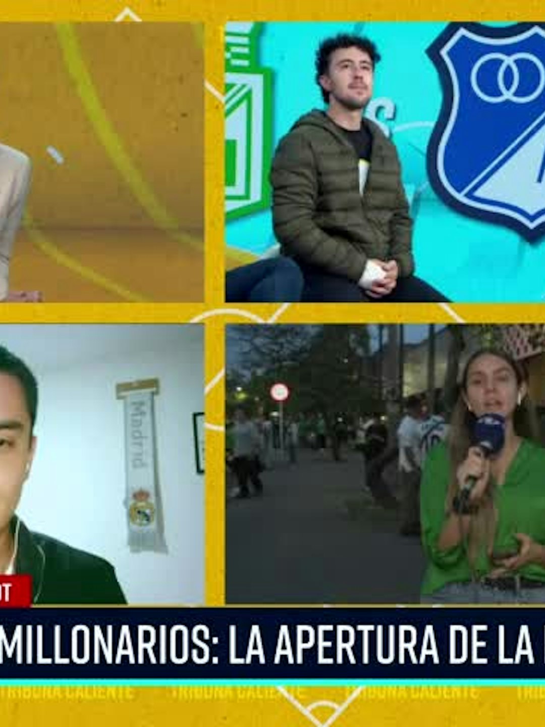 Nacional y Millos, cara a cara