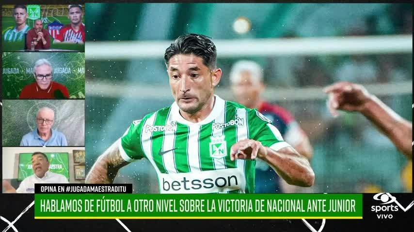Nacional paseó a Junior en Medellín 