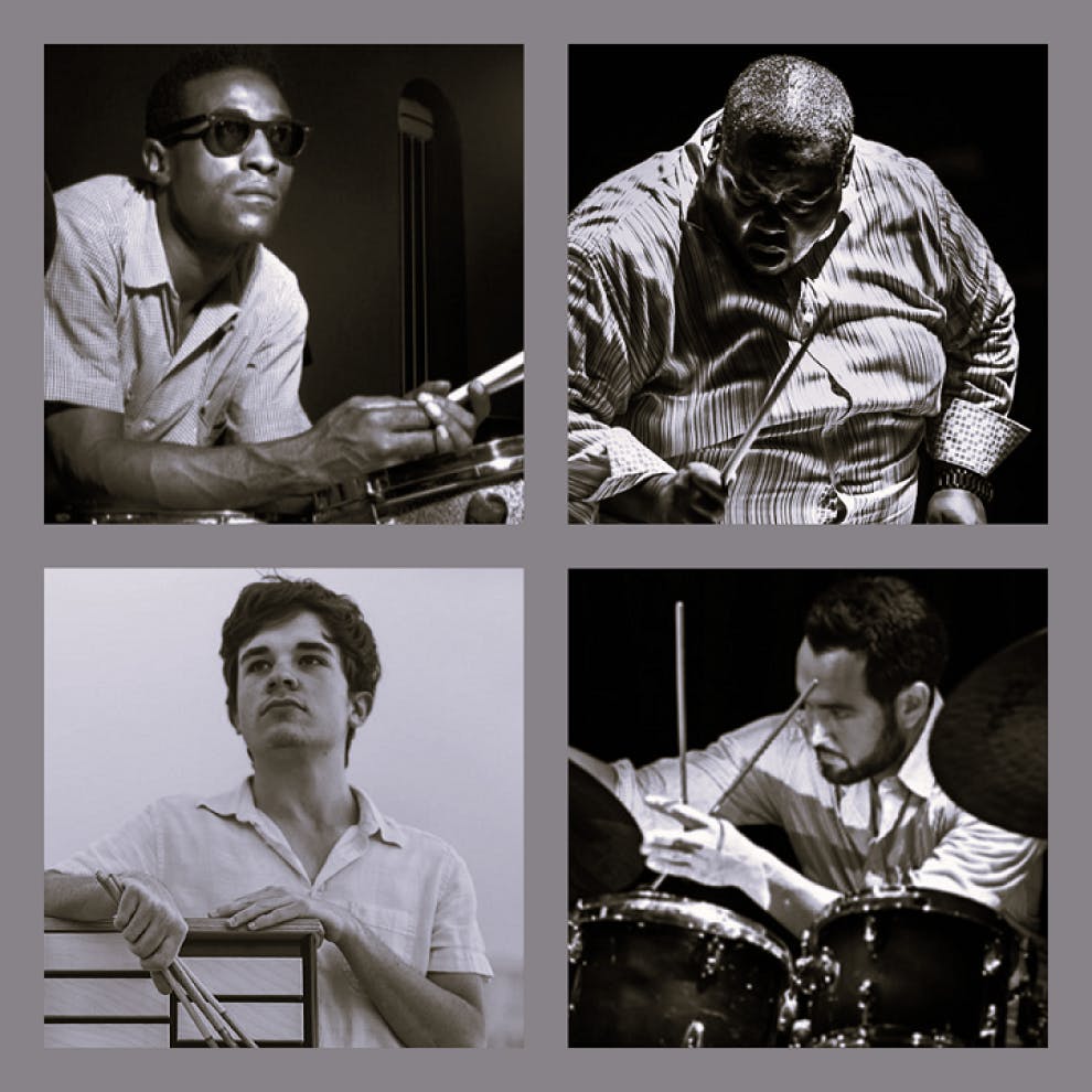 T04xP19: Bateristas en el centenario de Max Roach