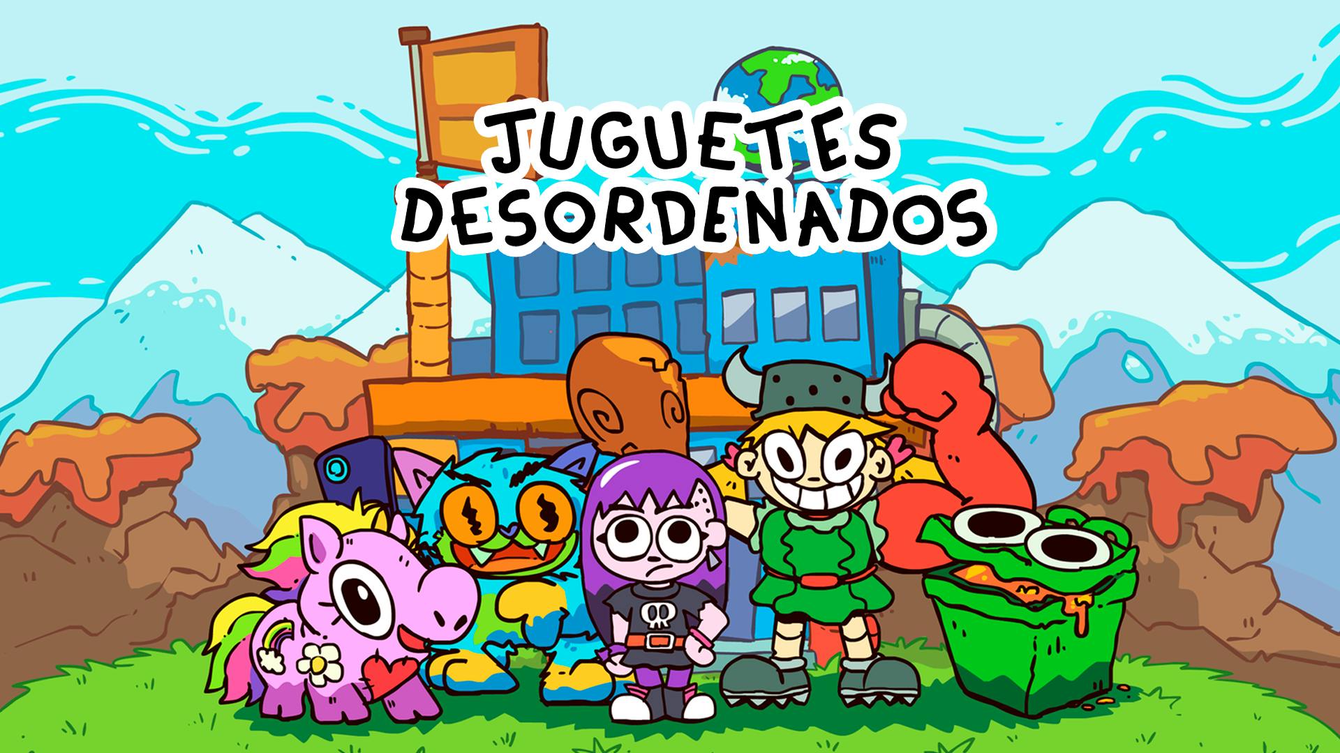 Juguetes desordenados