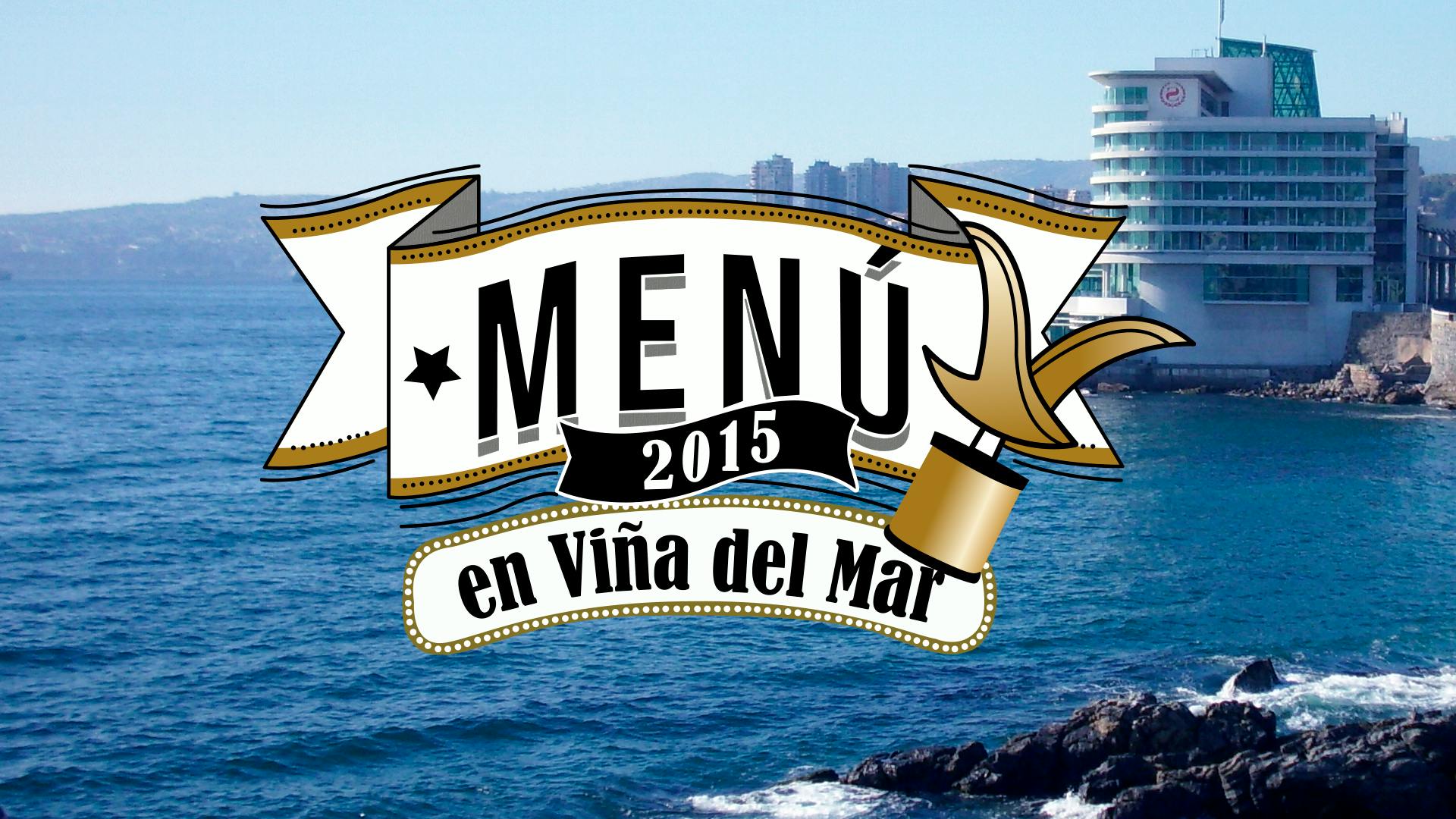 El menú en Viña del Mar