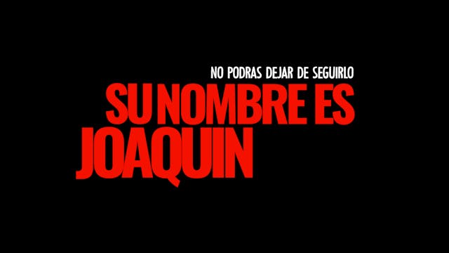 Su nombre es Joaquín