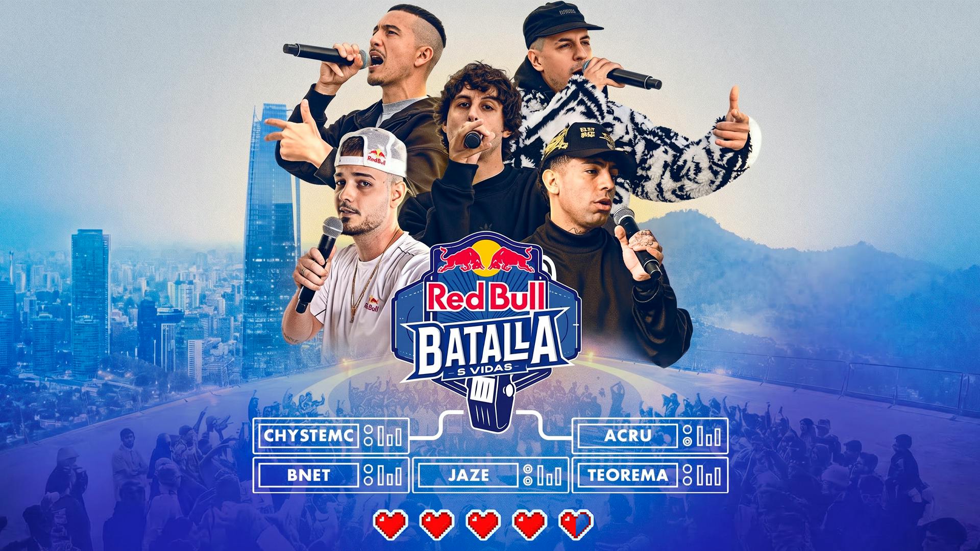Red Bull Batalla 5 vidas