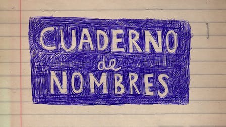 Cuaderno de nombres