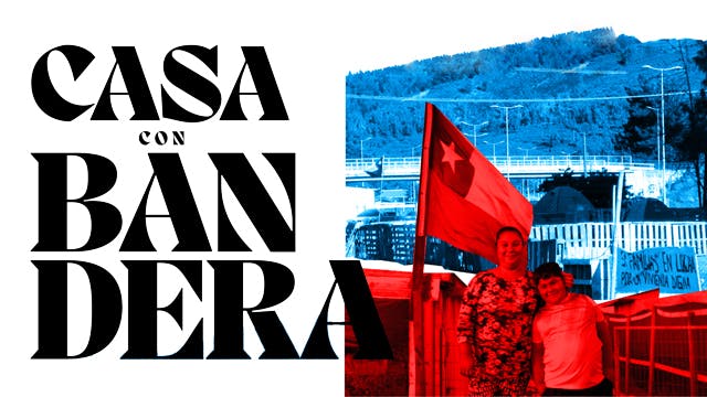 Casa con bandera