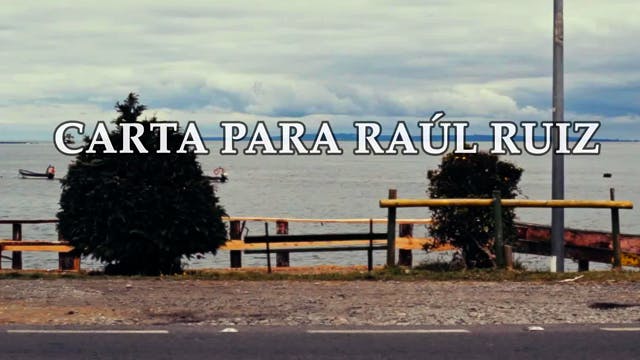 Carta para Raúl Ruiz
