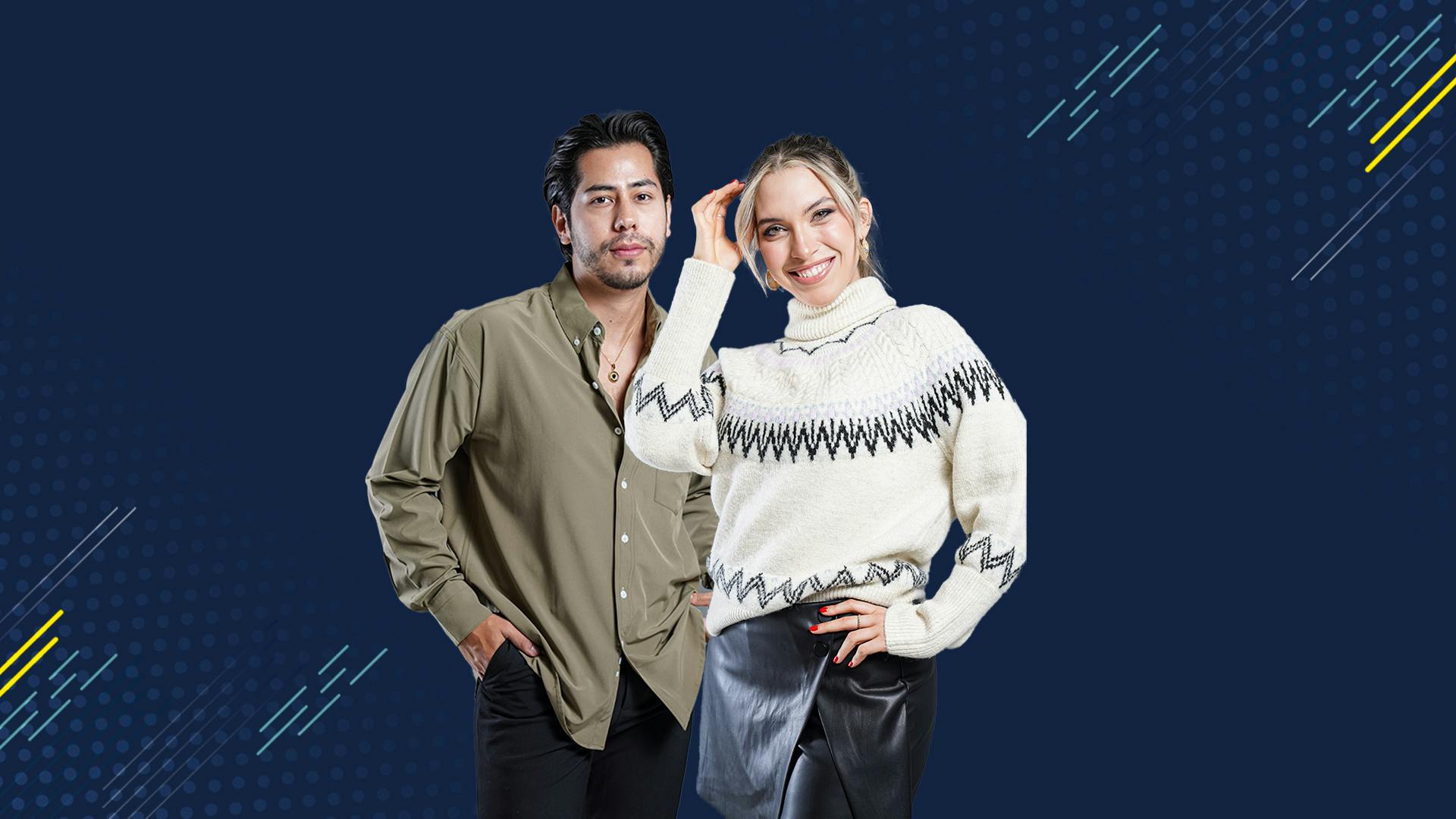 En cabina con David Flores y Romina Treviño