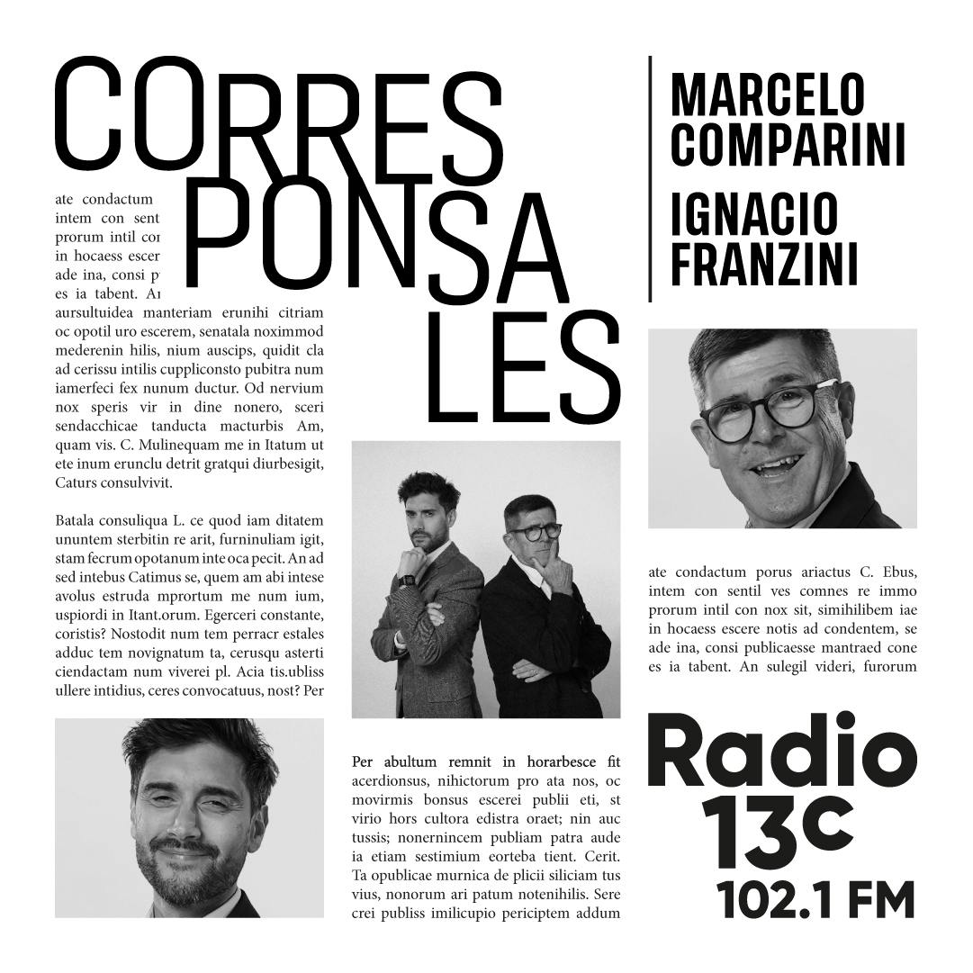 Corresponsales con Marcelo Comparini e Ignacio Franzani