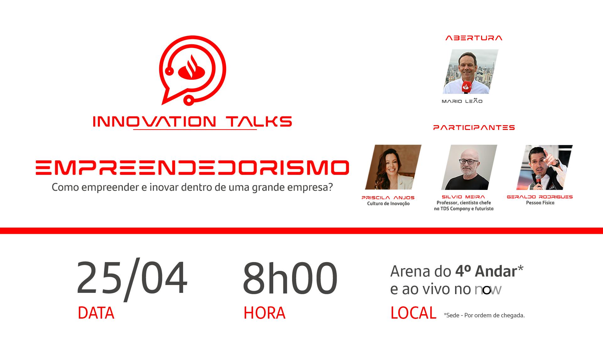 Innovation Talks | Empreendedorismo