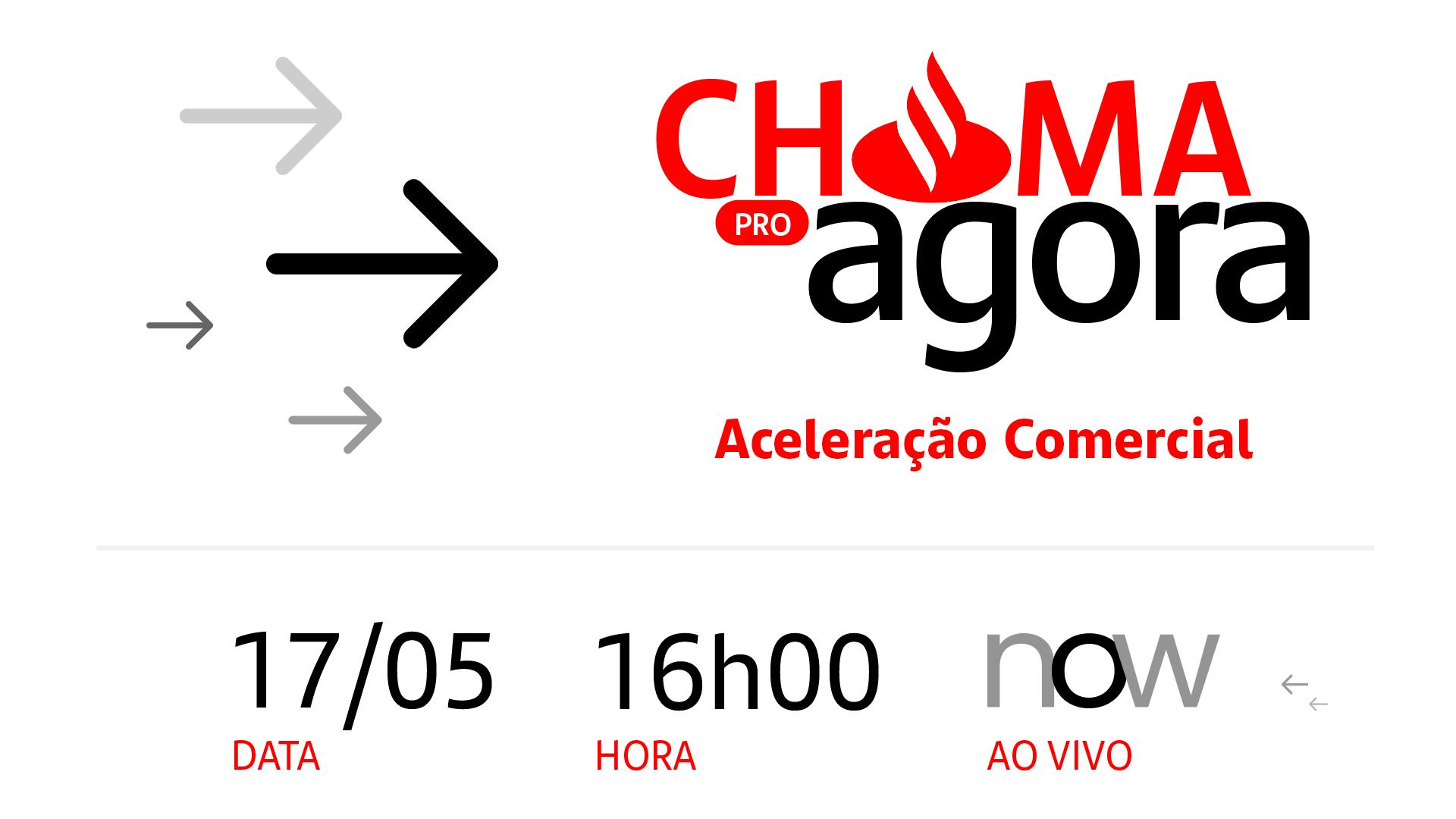 Chama pro agora | Maio