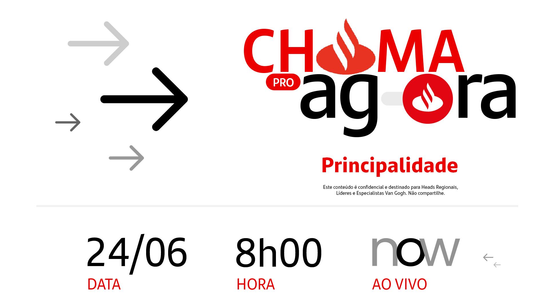 Chama pro agora | Junho