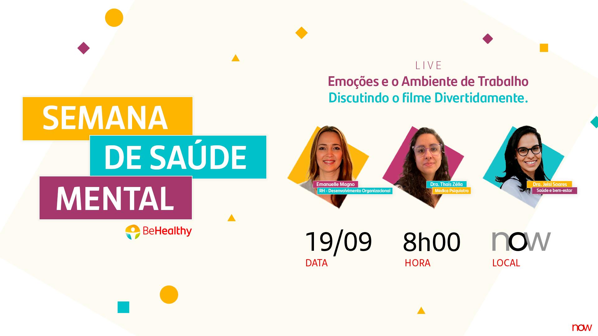 Live | Emoções e o Ambiente de Trabalho
