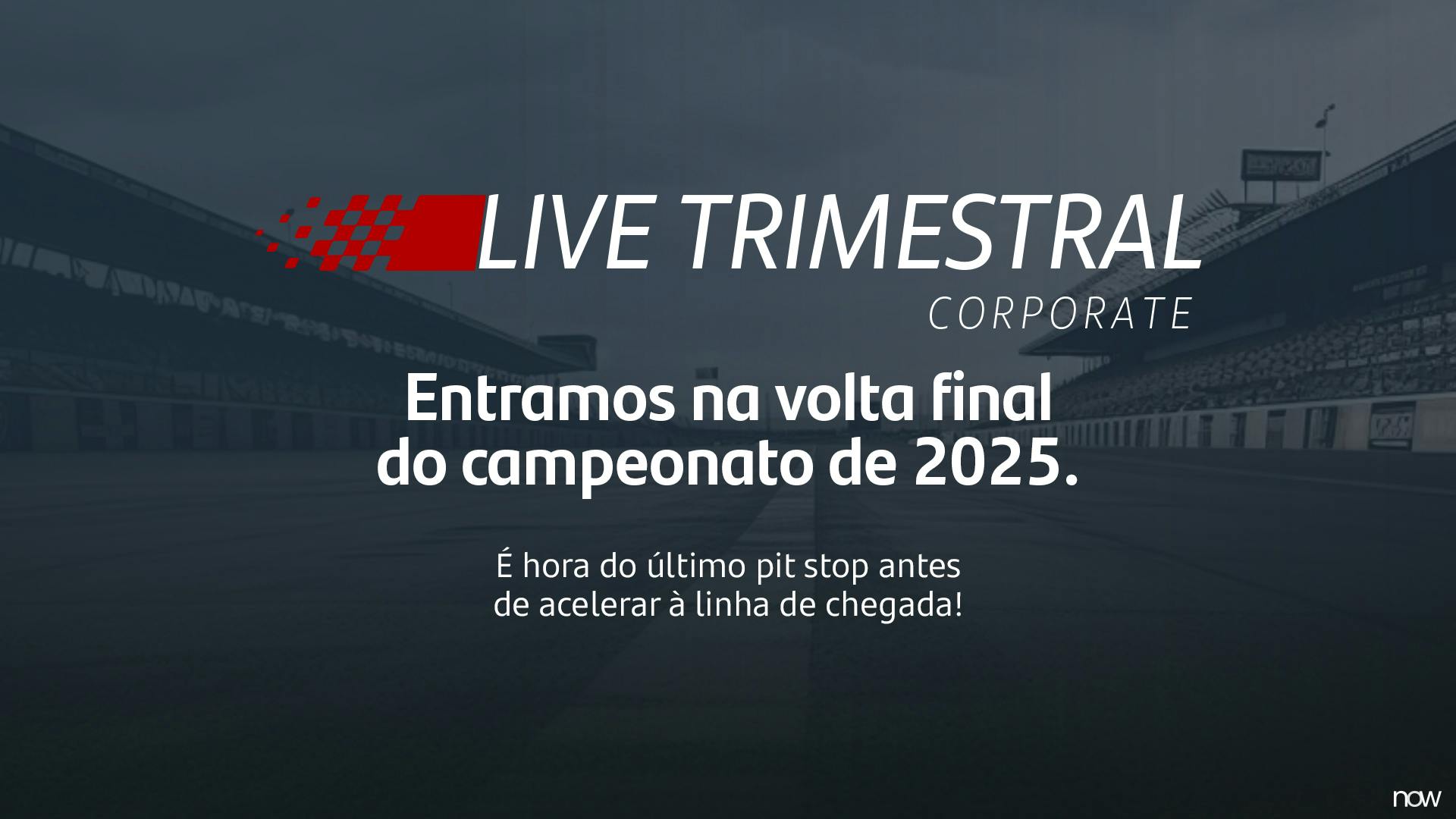 Live - Trimestral Corporate | Outubro