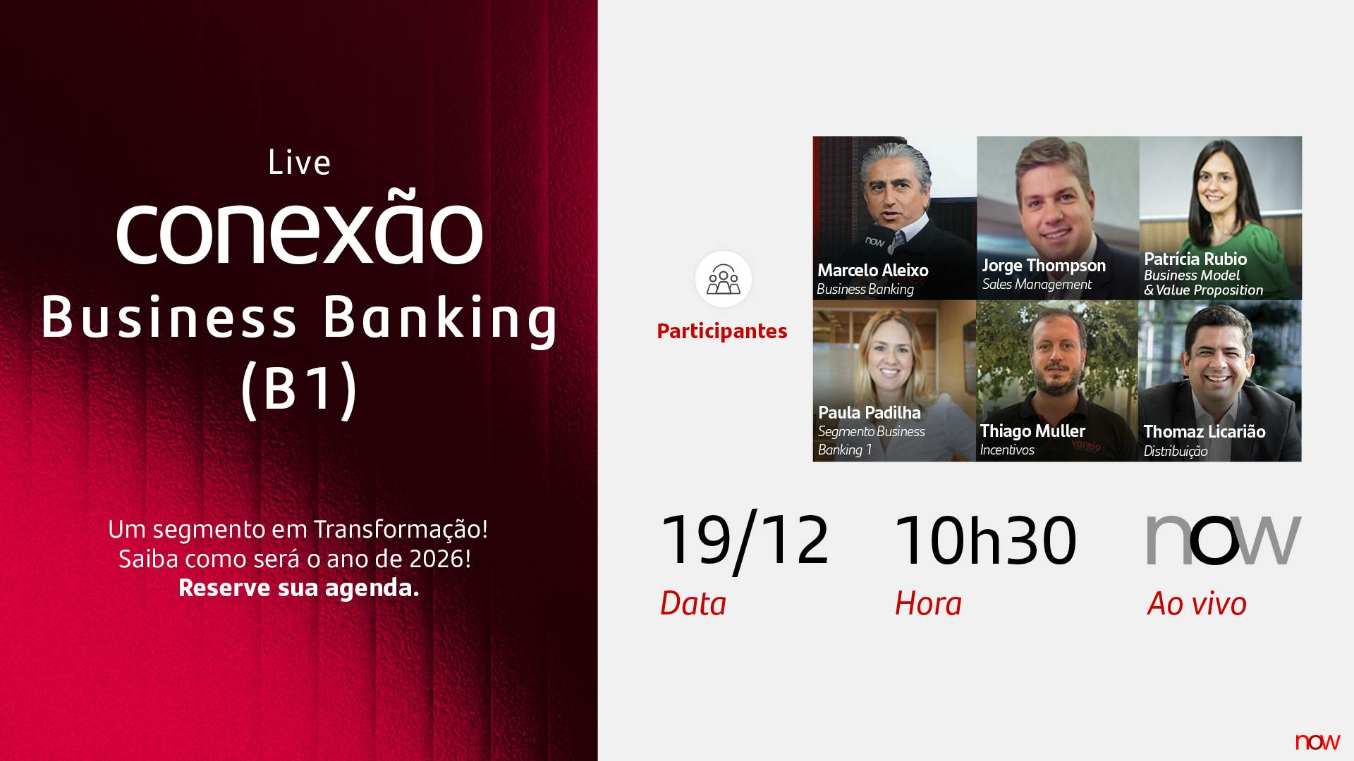Live Conexão Business Banking (B1 - Especialistas)