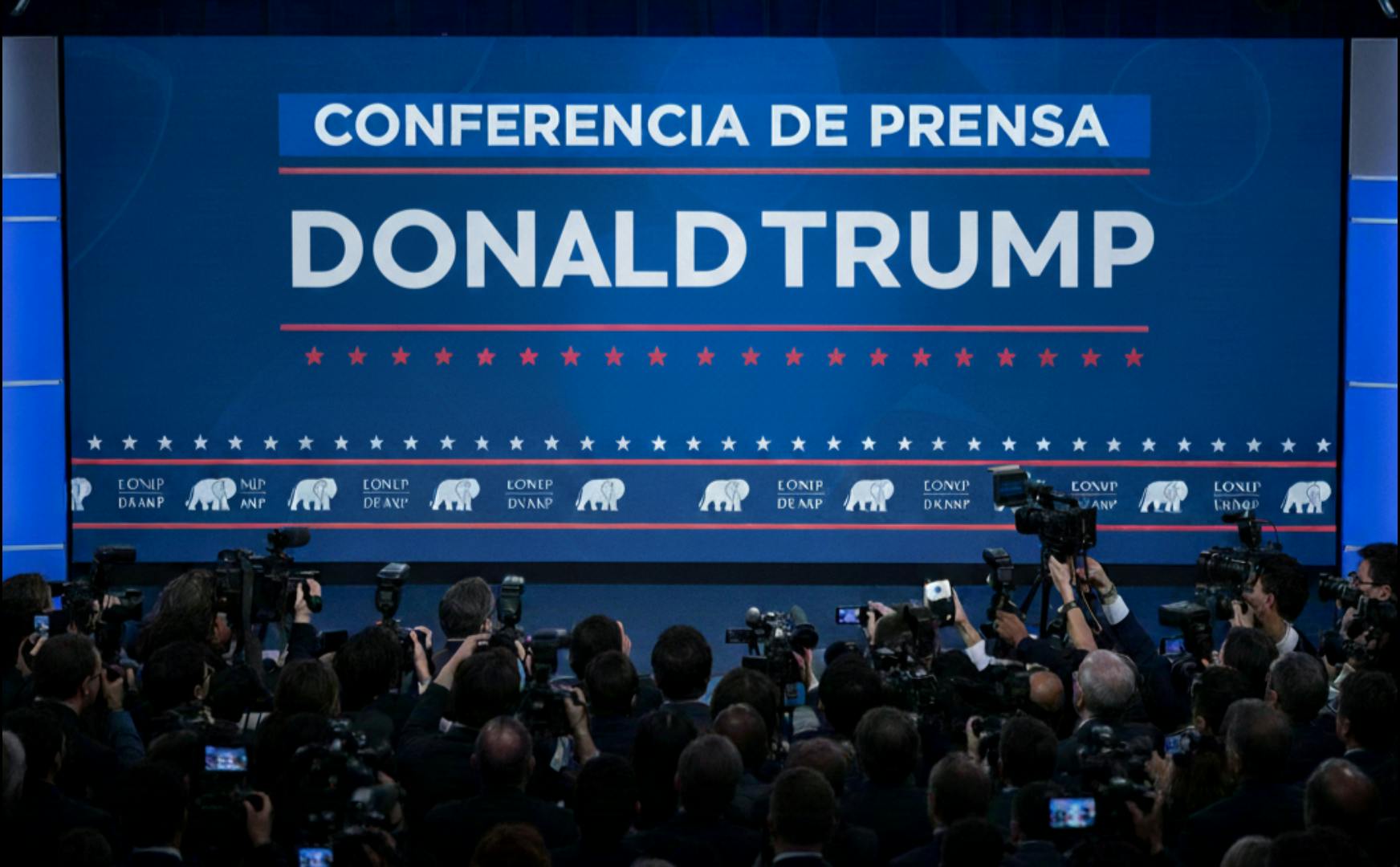 Conferencia de prensa Donald Trump