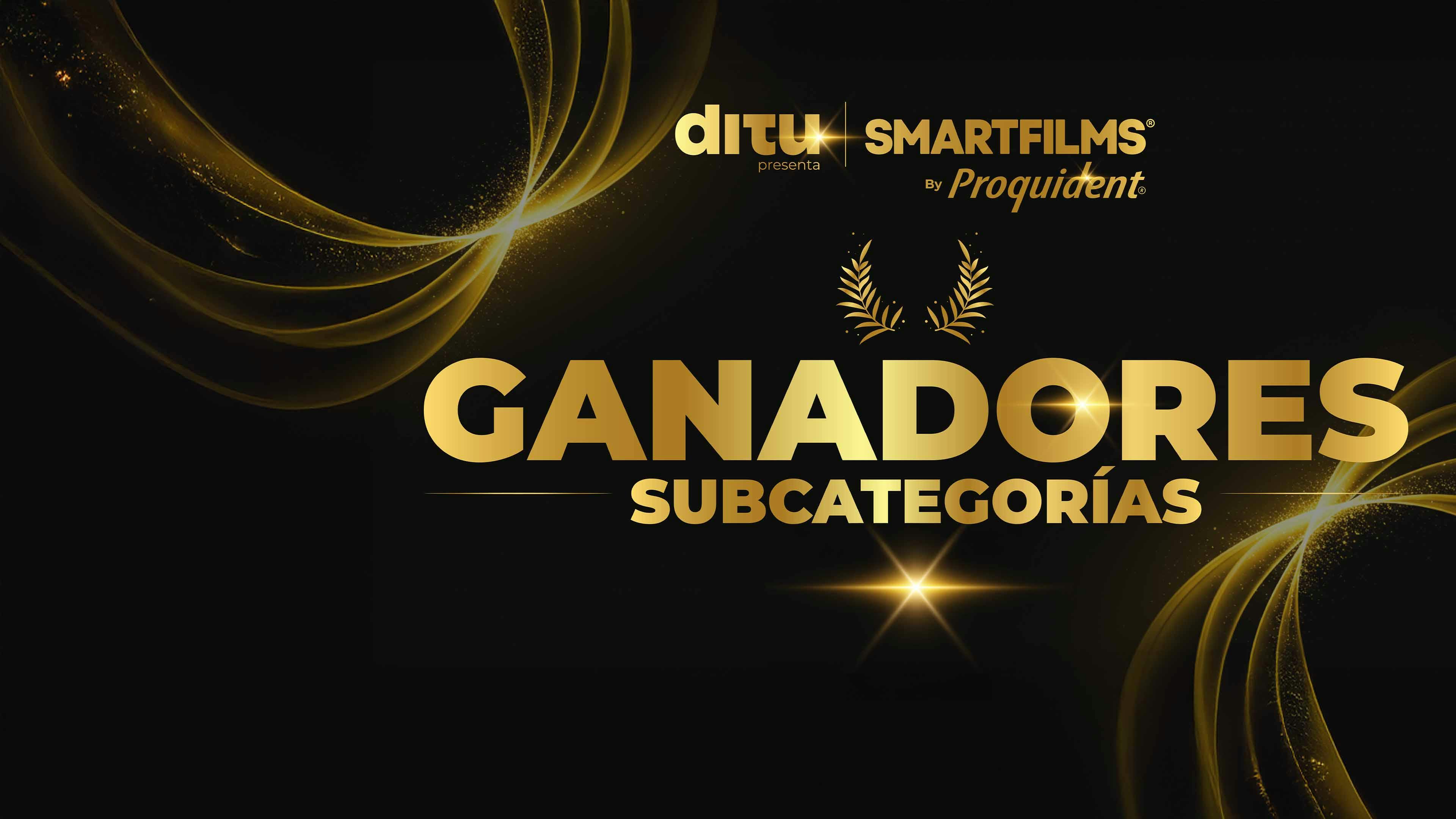 Ganadores Subcategorías Smartfilms