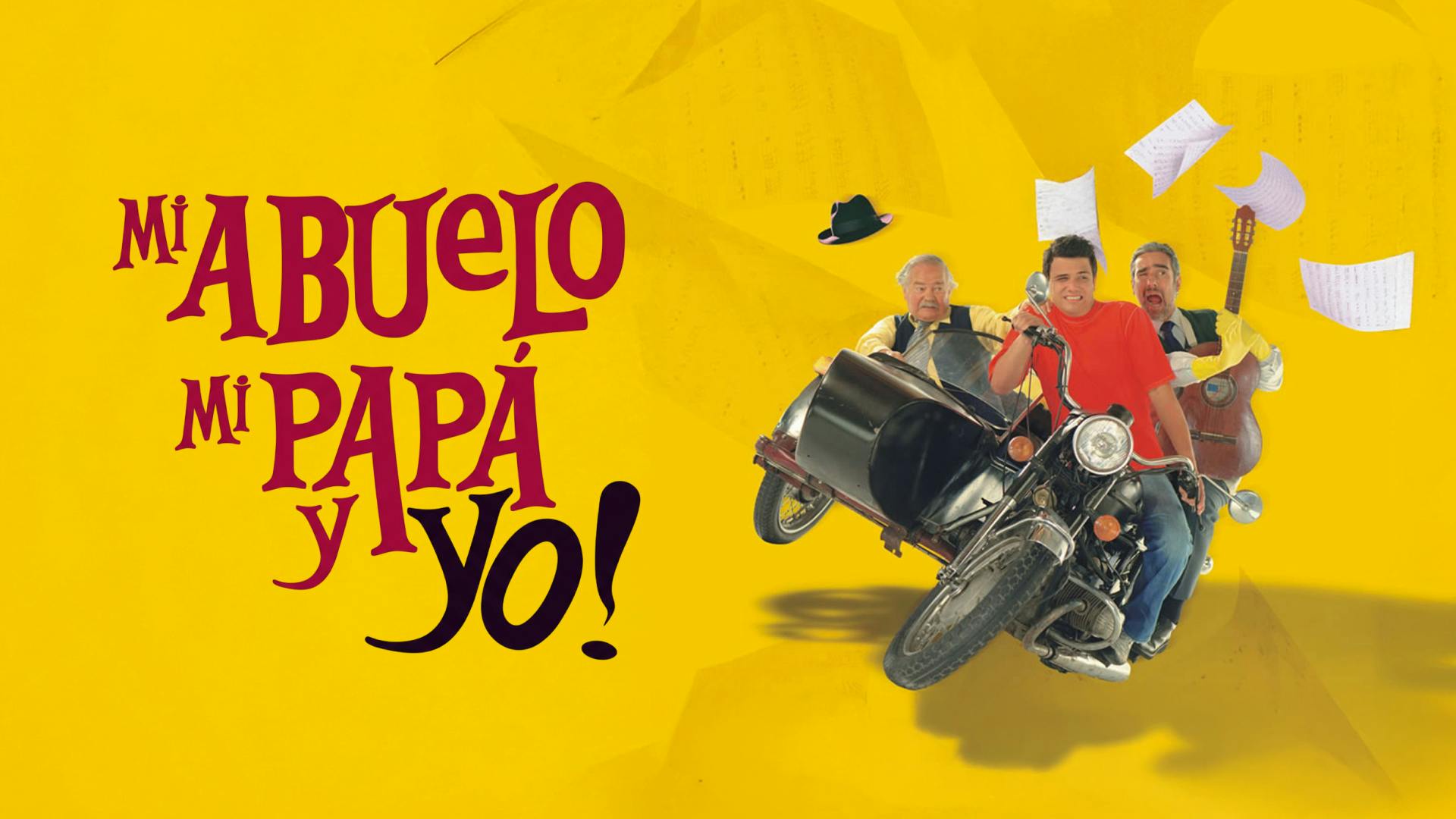 Mi abuelo, mi papá y yo